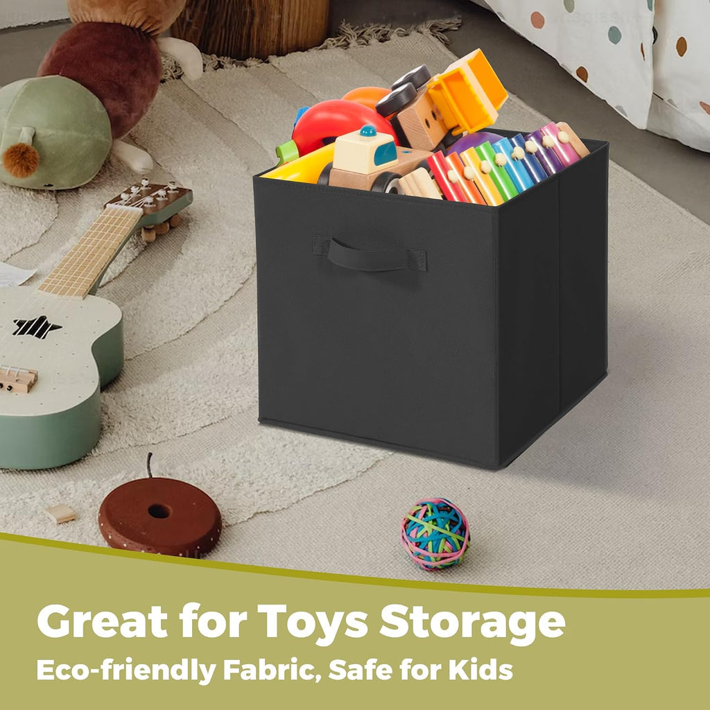 11-Inch Collapsible Storage Cubes – Set of 4