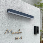 30cm Solar LED Garden Wall Light