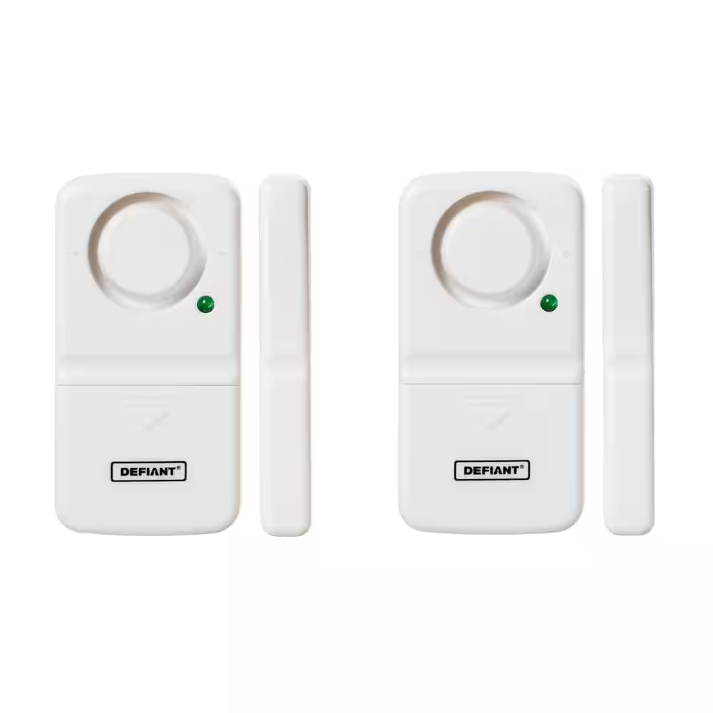 120dB Wireless Door & Window Alarms – 2 Pack