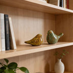 Ceramic Bird Figurines – Set of 2