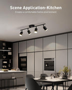 4-Light Flexible LED Track Lighting
