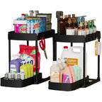 2-Pack Pull-Out Under-Sink Organizers
