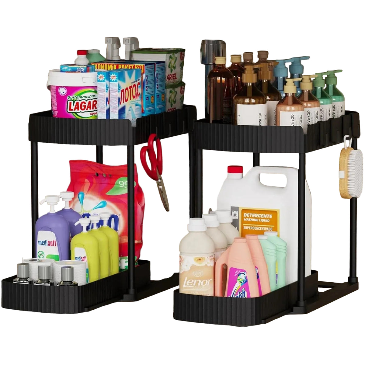 2-Pack Pull-Out Under-Sink Organizers