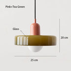 Nordic Retro Glass Pendant Light