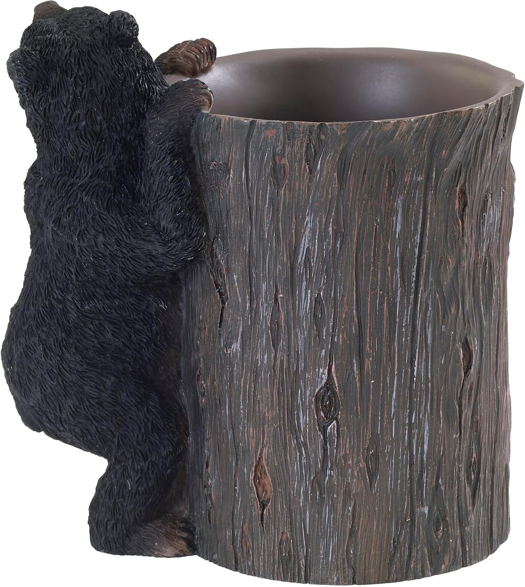 Black Bear Lodge Bathroom Tumbler