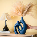 Modern Ceramic Vase Set of 2