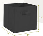 11-Inch Collapsible Storage Cubes – Set of 4