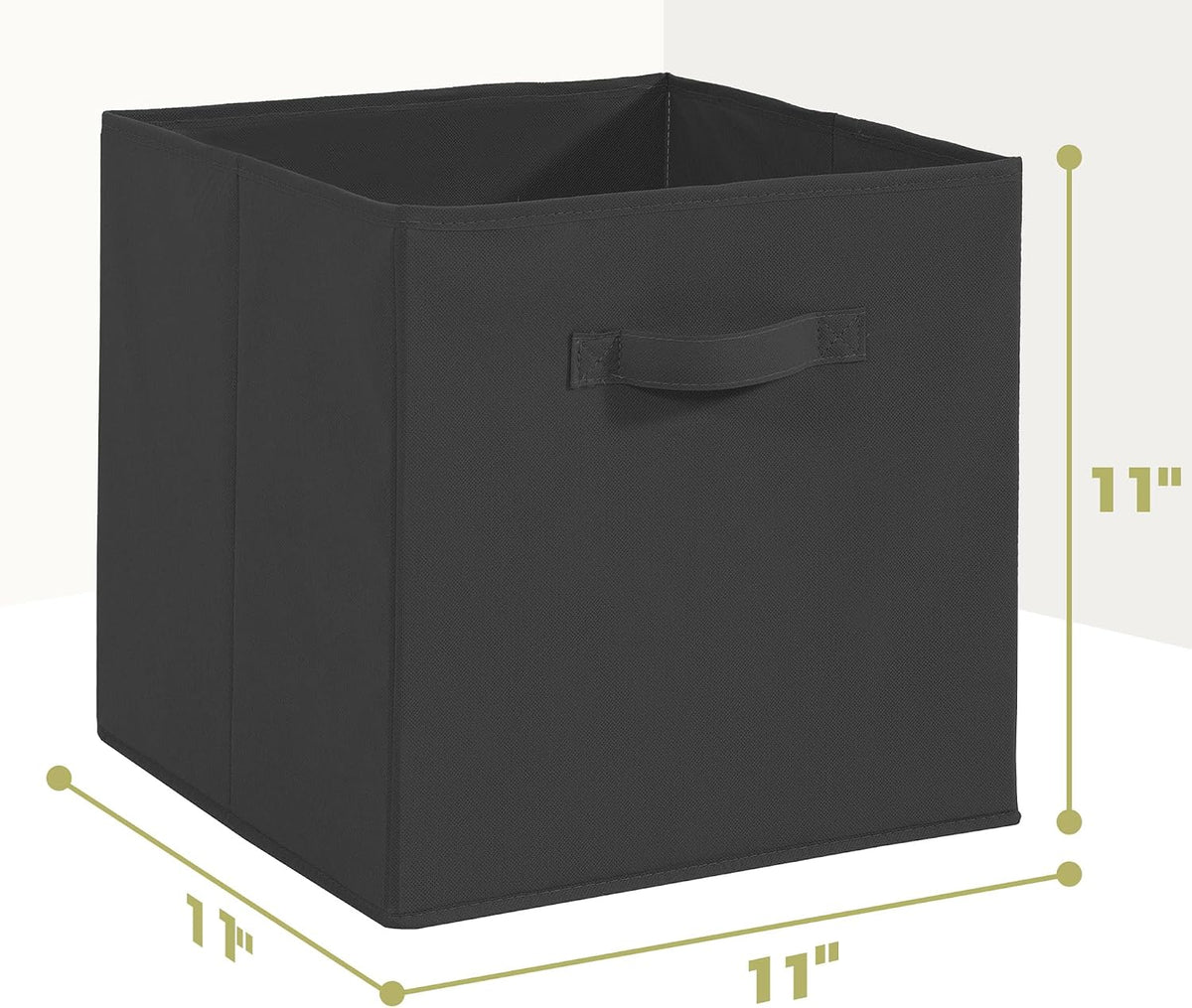 11-Inch Collapsible Storage Cubes – Set of 4