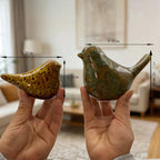 Ceramic Bird Figurines – Set of 2