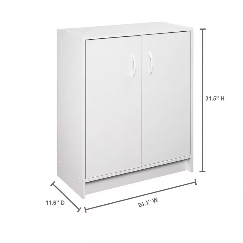 2-Door Stackable Storage Organizer