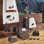 Black Bear Lodge Bathroom Tumbler