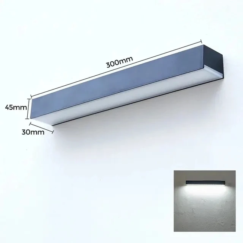 30cm Solar LED Garden Wall Light