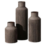 Farmhouse Ceramic Vase Set of 3