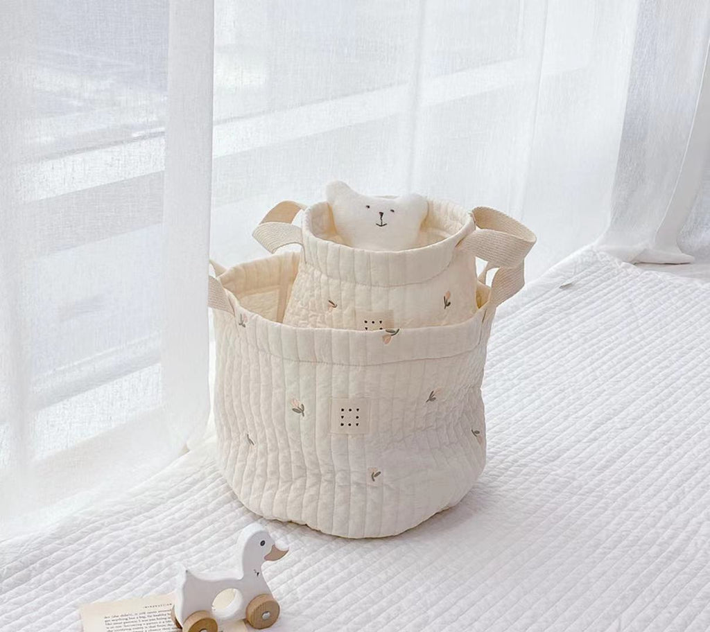 Cotton Baby Storage Bag