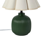 12.5-Inch Green Ceramic Table Lamp