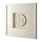 French Vintage Gold Framed Wall Art