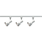 3-Light Step Cylinder Track Lighting Kit