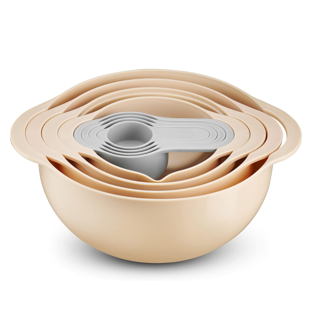 8-Piece Mixing Bowls & Measuring Set