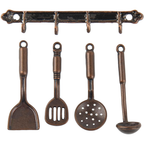 1:12 Mini Kitchen Utensil Set – 5 Piece