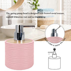 6-Piece Pink Bathroom Accessories Set