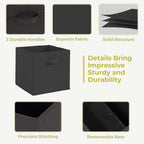 11-Inch Collapsible Storage Cubes – Set of 4