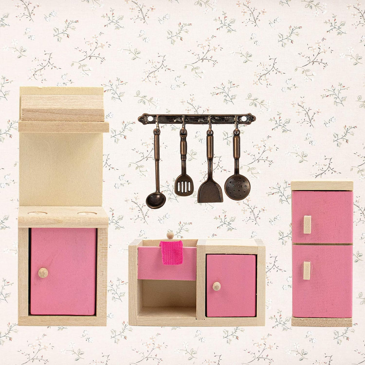 1:12 Mini Kitchen Utensil Set – 5 Piece
