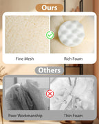 2-in-1 Flower-Shaped Bath Sponge