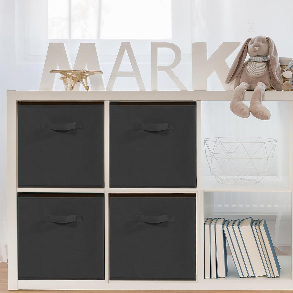 11-Inch Collapsible Storage Cubes – Set of 4