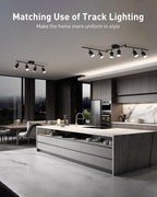4-Light Flexible LED Track Lighting