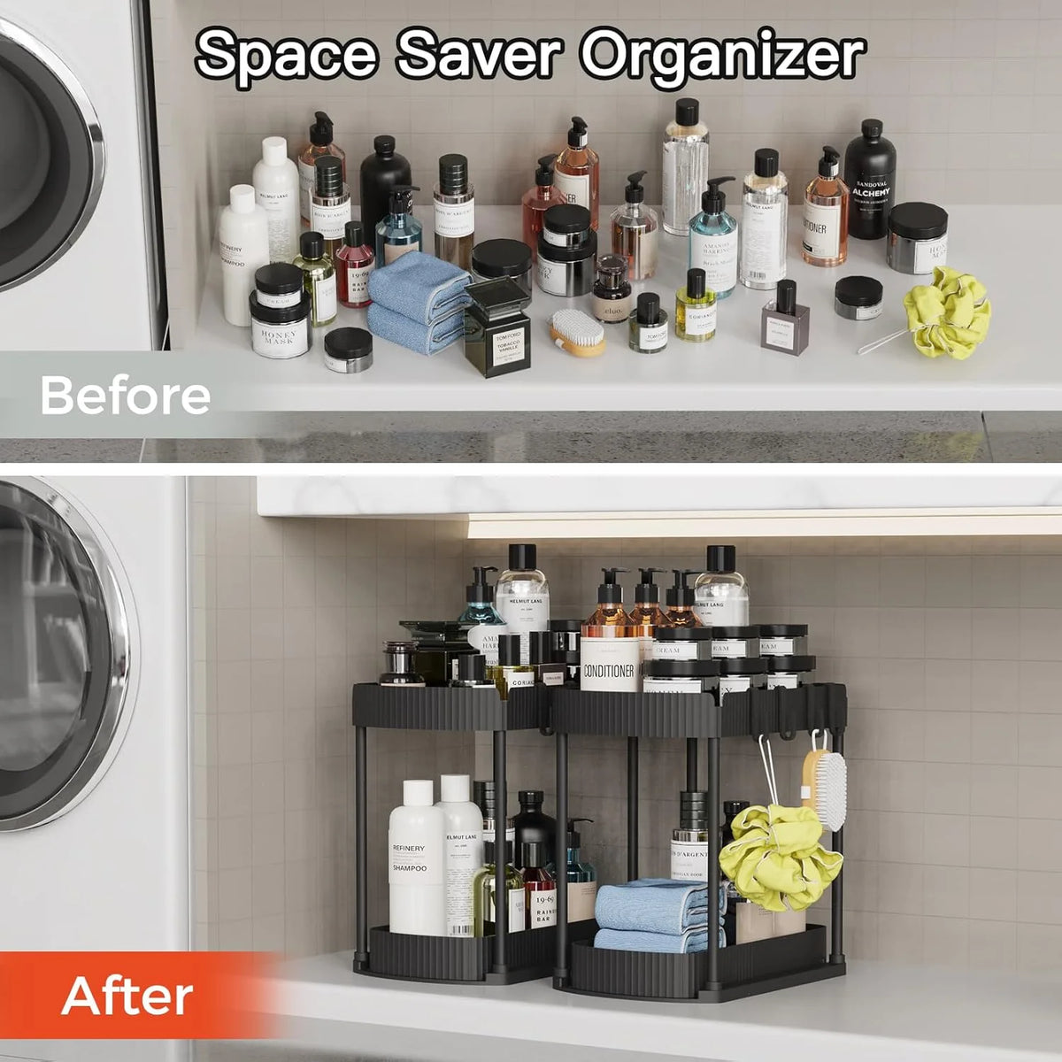 2-Pack Pull-Out Under-Sink Organizers